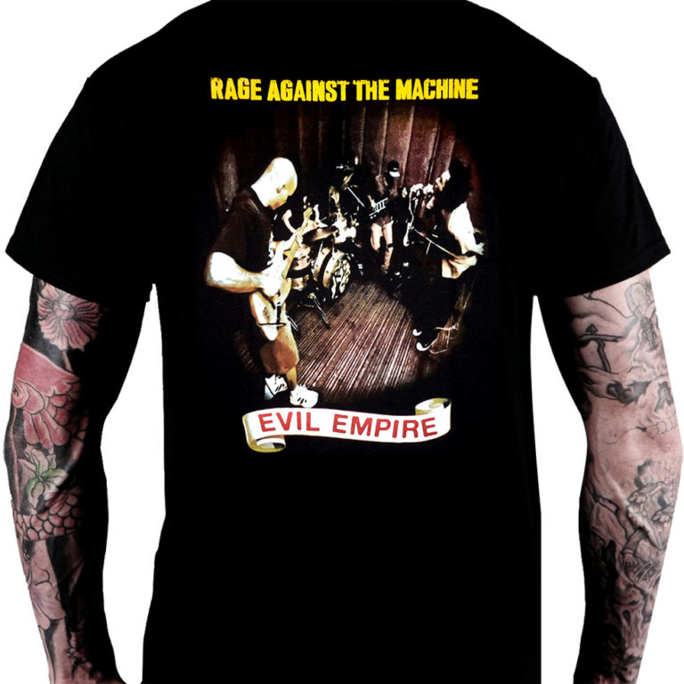 Camiseta Rage Against The Machine Heavy Metal Rock